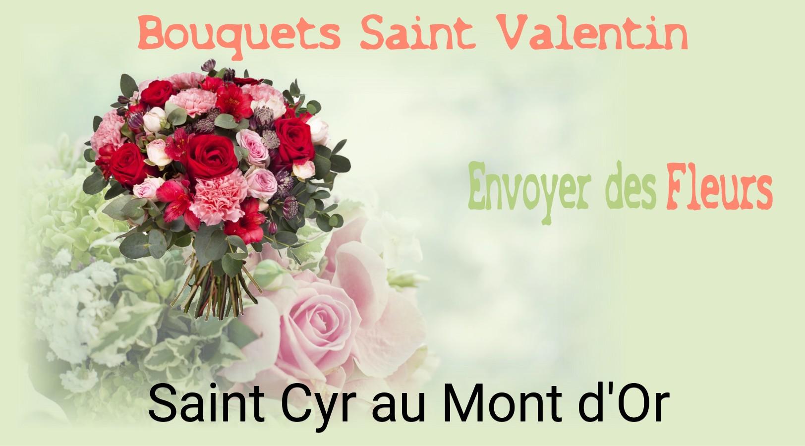 Roses de Saint-Valentin livrées à Saint-Cyr-au-Mont-d'Or